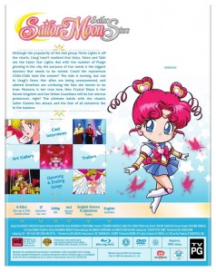 Sailor Moon Sailor Stars Part 2 - Blu-Ray back