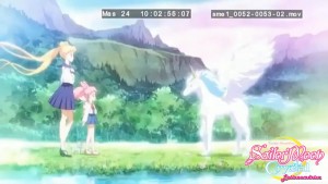 Sailor Moon Eternal leaked teaser trailer - Usagi, Chibiusa and Pegasus