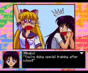 Pretty Solder Sailor Moon - PC Engine - Minako as Artemis