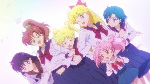 Sailor Moon Eternal trailer - The gang in their high school uniforms