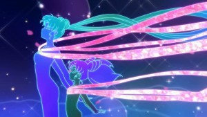Sailor Moon Eternal Part 1 - Transformation Sequence - Usagi and Chibiusa