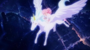 Sailor Moon Eternal trailer - Chibiusa and Pegasus