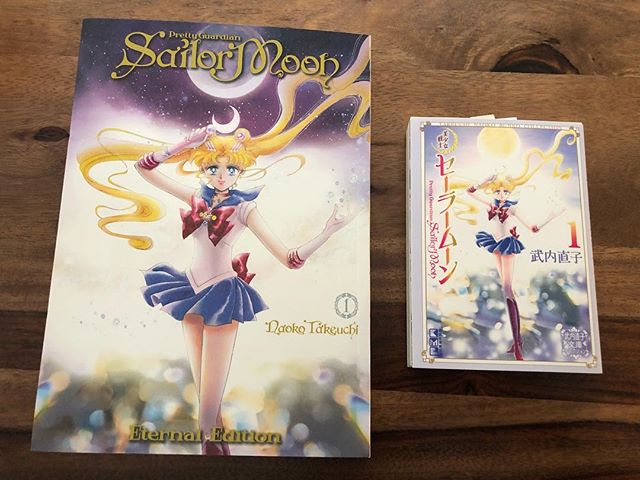 Sailor Moon Eternal Edition and Bunko Collection