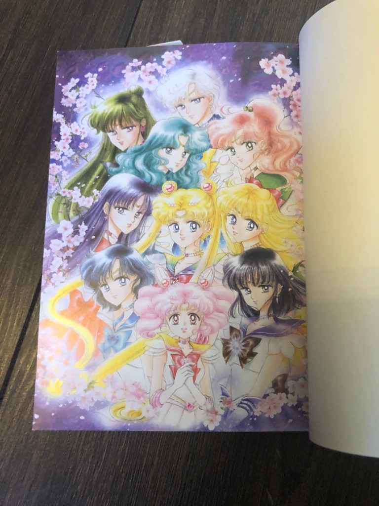 Sailor Moon Manga Bunko Collection - Color page