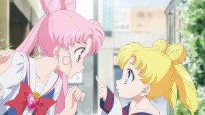 Sailor Moon Eternal - Adult Chibiusa and Young Usagi