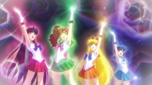 Sailor Moon Eternal - Sailor Mars, Jupiter, Venus and Mercury