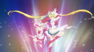 Sailor Moon Eternal - Super Sailor Chibi Moon and Super Sailor Moon