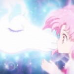 Sailor Moon Eternal - Chibiusa kisses a horse