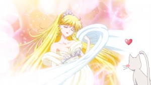 Pretty Guardian Sailor Moon Eternal Part 1 - Artemis gazes at Minako lovingly