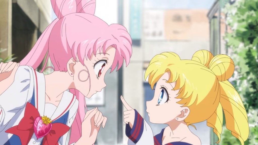 Pretty Guardian Sailor Moon Eternal Part 1 - Big Chibiusa and Small Usagi