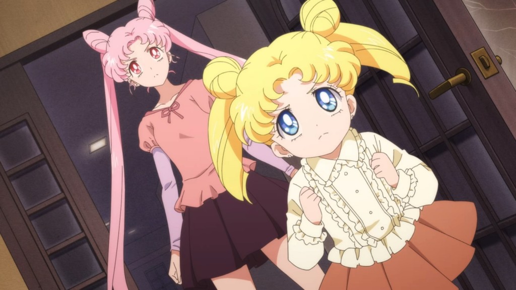 Pretty Guardian Sailor Moon Eternal Part 1 - Big Chibiusa and young Usagi