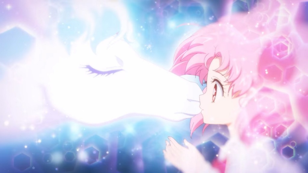 Pretty Guardian Sailor Moon Eternal Part 1 - Pegasus kisses Chibiusa