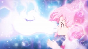 Pretty Guardian Sailor Moon Eternal Part 1 - Pegasus kisses Chibiusa