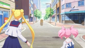 Pretty Guardian Sailor Moon Eternal Part 1 - Usagi and Chibiusa encounter a tiger