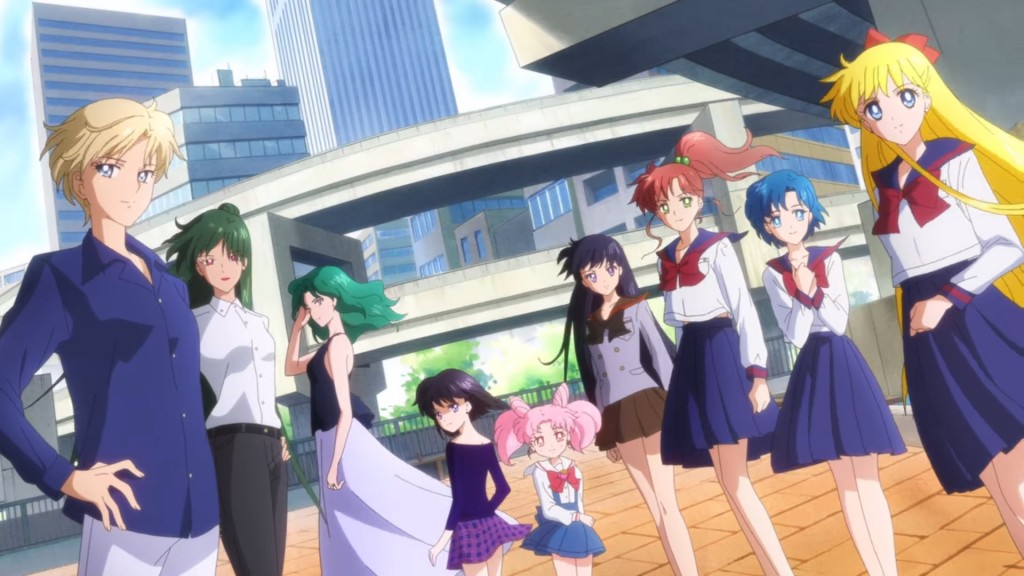 Pretty Guardian Sailor Moon Eternal Part 2 - Haruka, Setsuna, Michiru, Hotaru, Chibiusa, Rei, Makoto, Ami and Minako