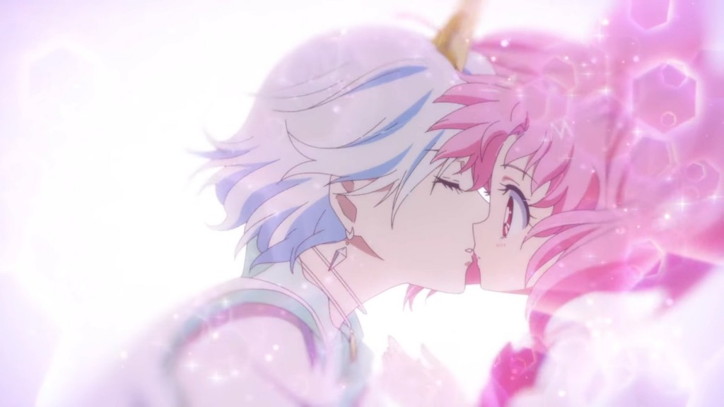 Pretty Guardian Sailor Moon Eternal Part 2 - Helios kisses Chibi Moon