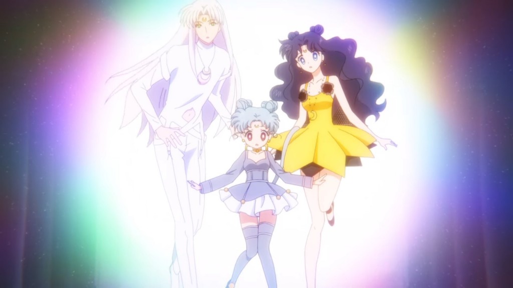 Pretty Guardian Sailor Moon Eternal Part 2 - Human Artemis, Diana and Luna