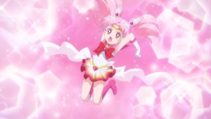 Pretty Guardian Sailor Moon Eternal Part 2 - Sailor Chibi Moon transforms