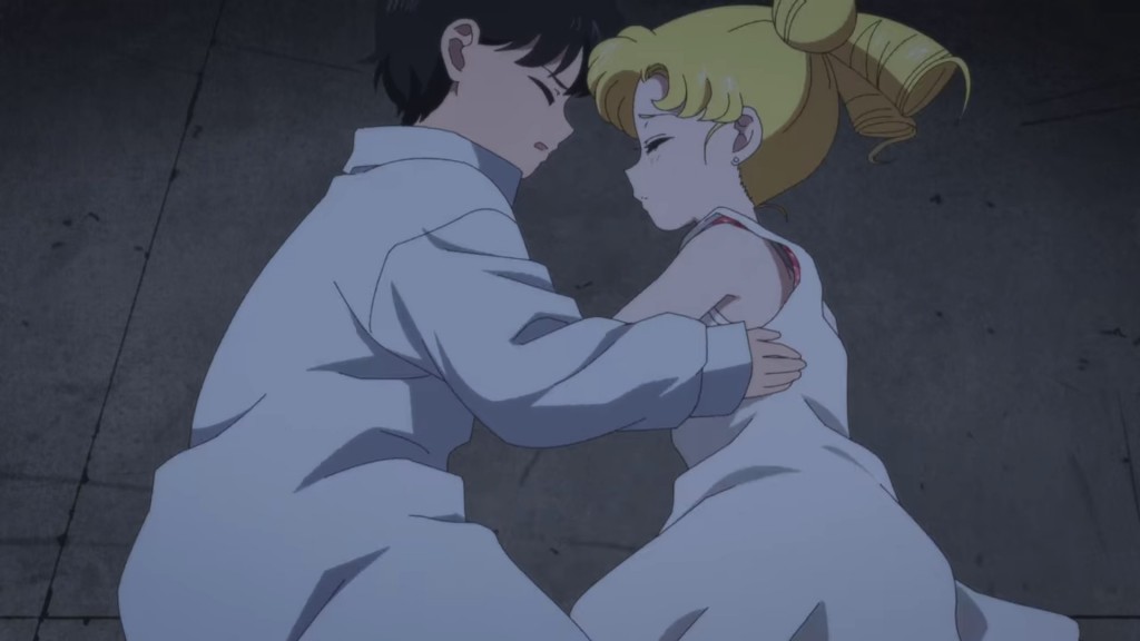 Pretty Guardian Sailor Moon Eternal Part 2 - Young Mamoru and Usagi
