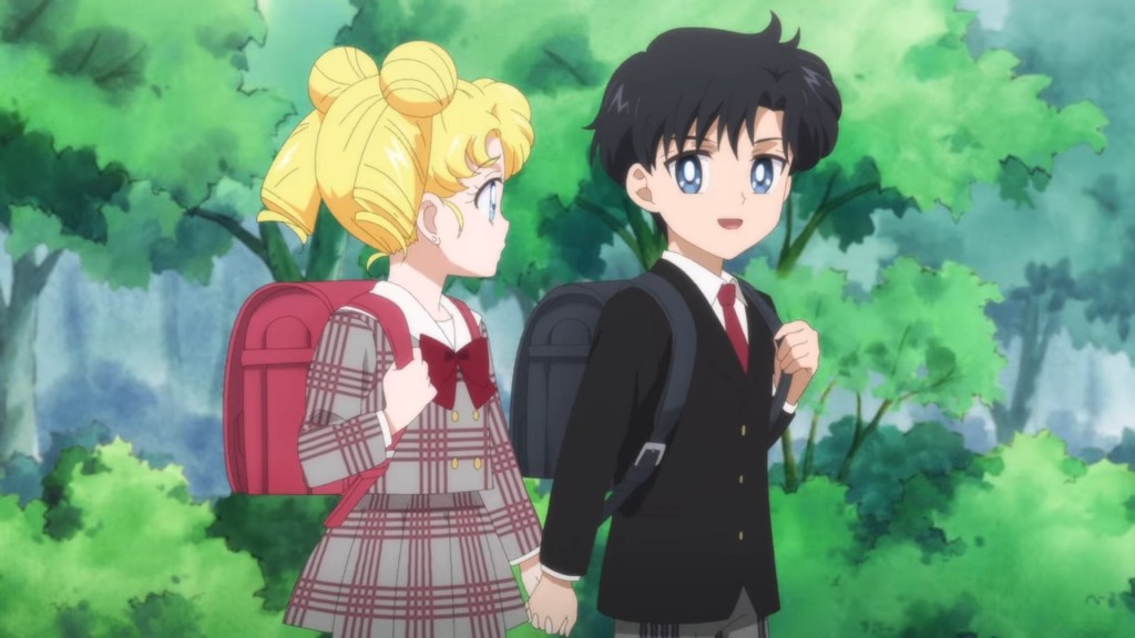 Pretty Guardian Sailor Moon Eternal Part 2 - Young Usagi and Mamoru