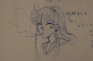 Sailor V Anime Concept Art - Mamoru Chino