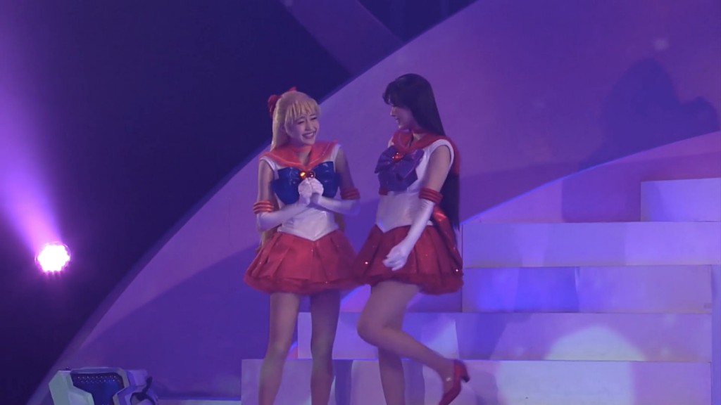 Pretty Guardian Sailor Moon: Princess Kaguya's Lover musical - Minako and Rei