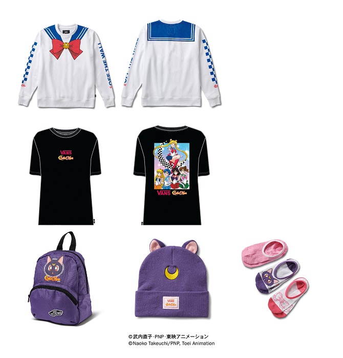 Vans x Pretty Guardian Sailor Moon merchandise