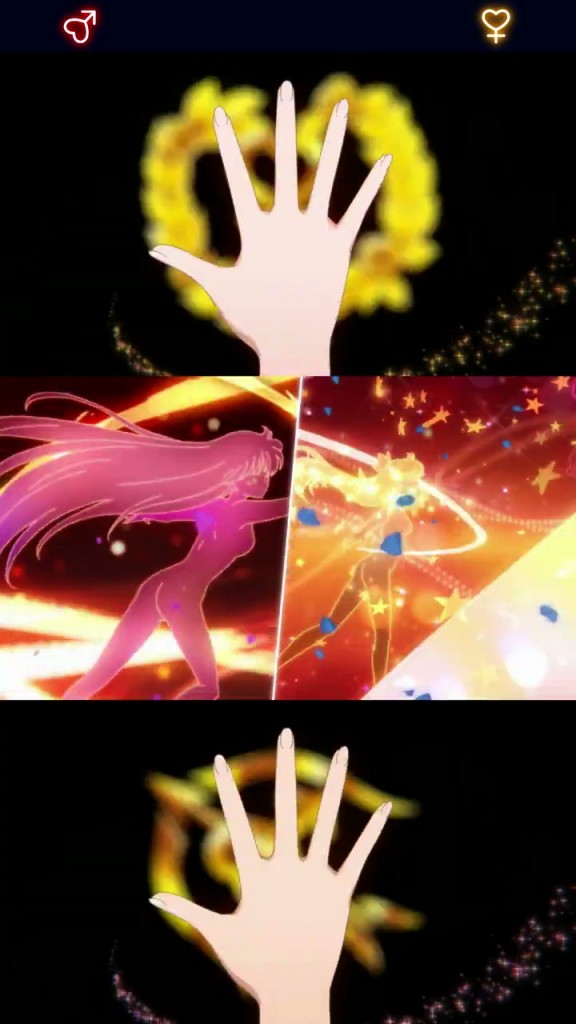 Sailor Moon Cosmos clip - Sailor Mars and Venus