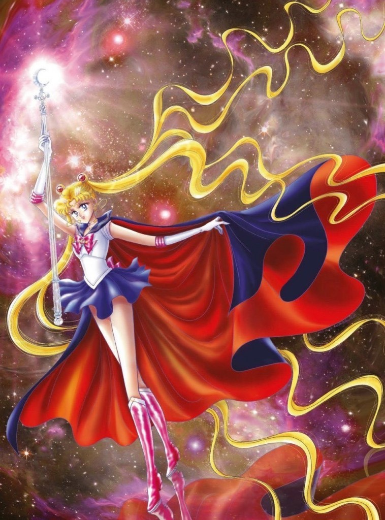 New Sailor Moon illustration by Naoko Takeuchi in Vogue Japan